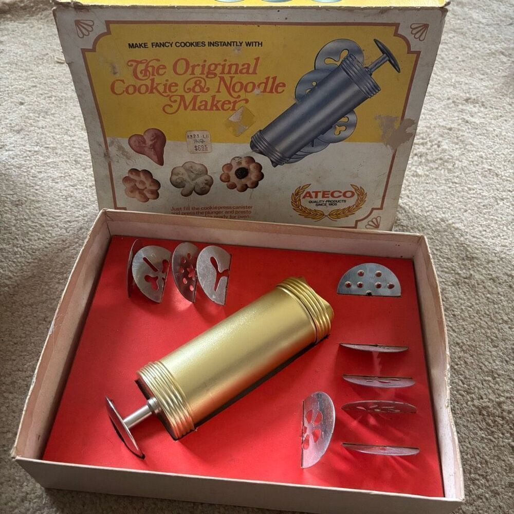 ATECO The Original Cookie & Noodle Maker No. 685 Complete